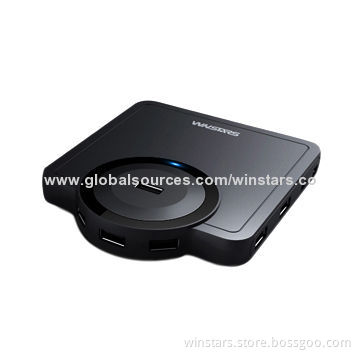 10-port USB3.0 Hub with Power Adapter, Over-current Protection